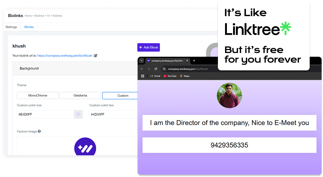 20+ Smart Tools | Workway.pro Bio Links Profile