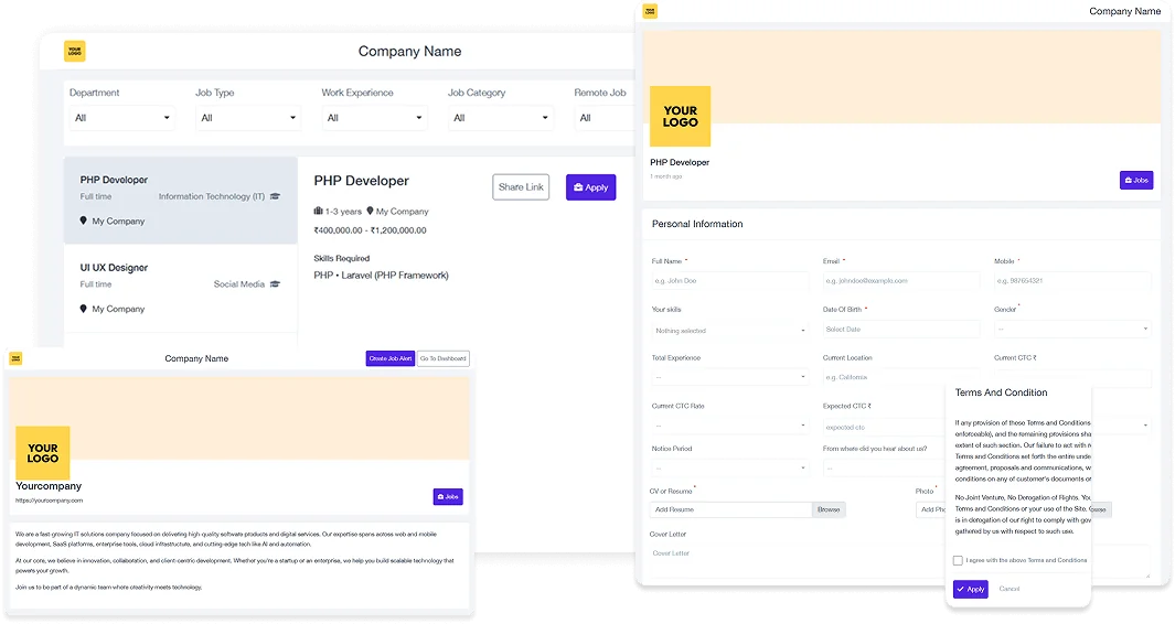 Recruit Management | Workway.pro Branded Career Site