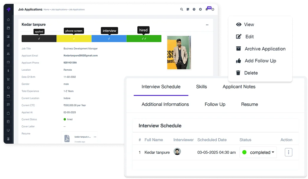Recruit Management | Workway.pro Recruit Management