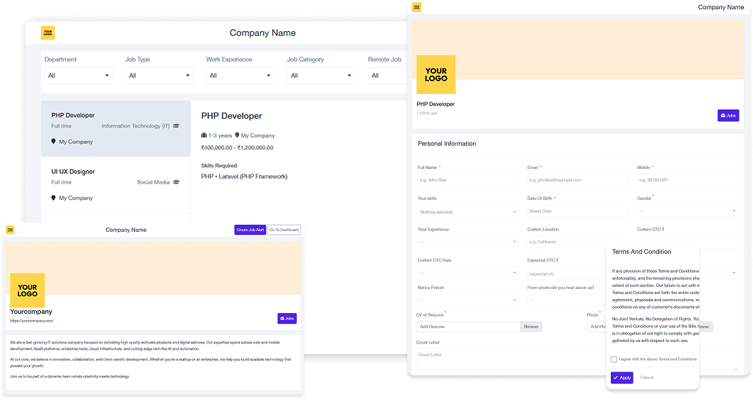 Career Site Management