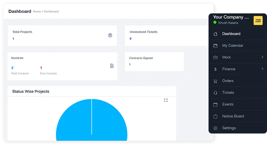 Powerful Personalized Client Panel