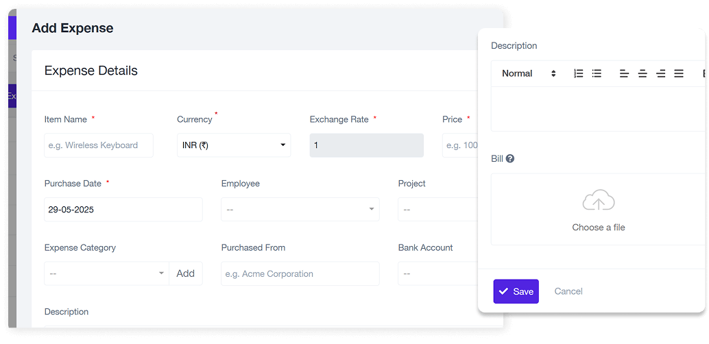 Expense Management
