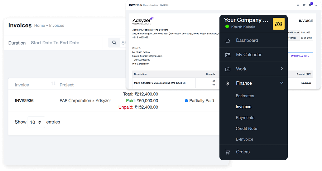 Finance Tracking