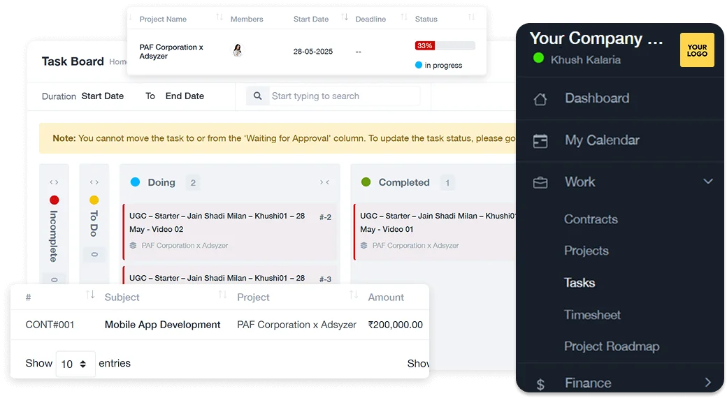 Project Task Management