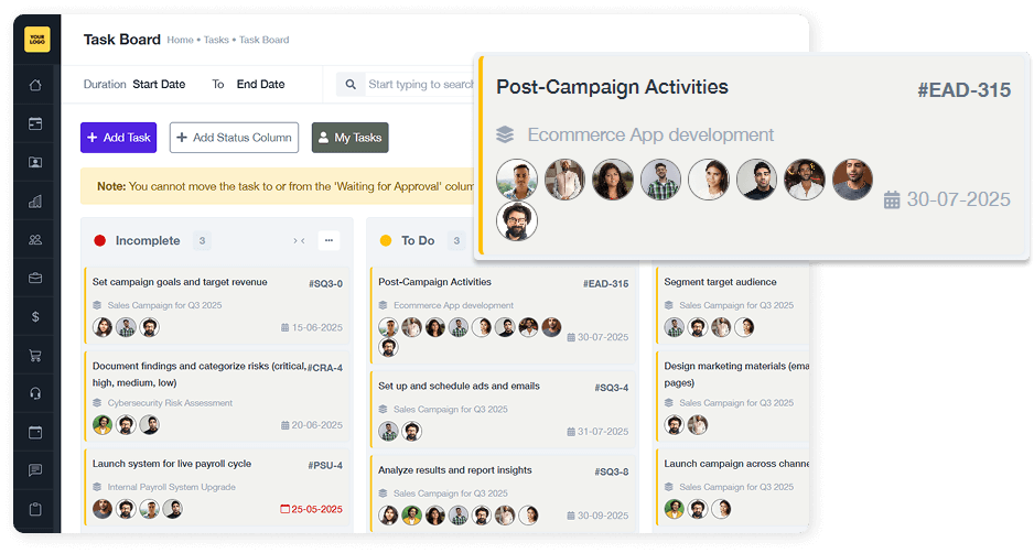 Task Visibility